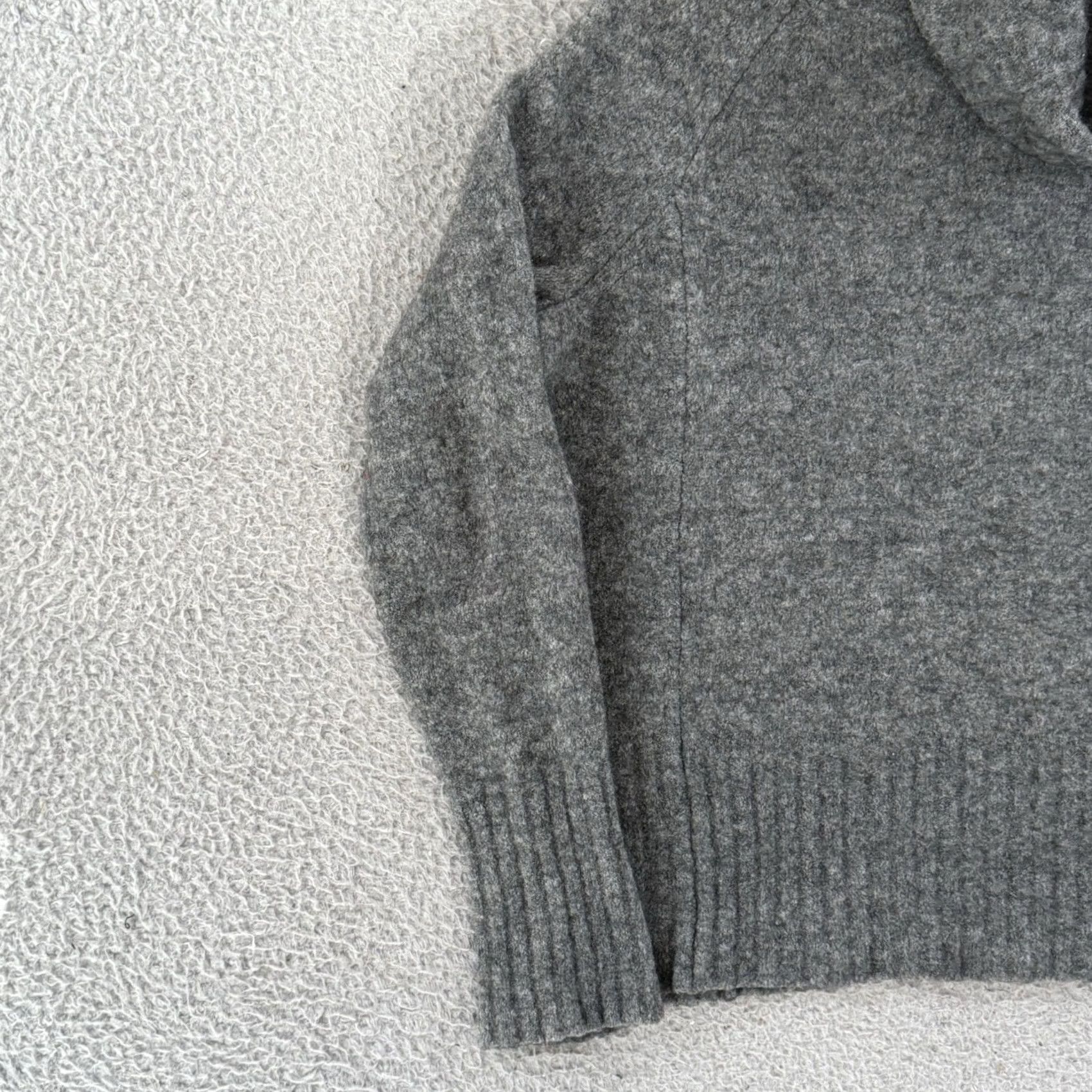 Aritzia Aritzia Community Sweater Womens Small Gray Wool Yak Blend Cowl Neck Long Sleeve Size S / US 4 / IT 40 - 4 Thumbnail