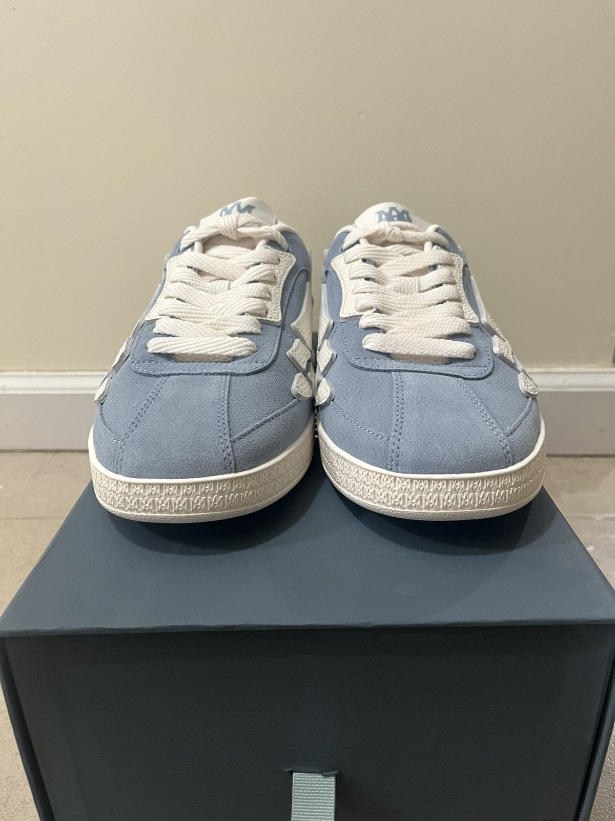 Amiri Amiri Pacific Bones Sneakers Sz 44(11us) Size US 11 / EU 44 - 5 Thumbnail
