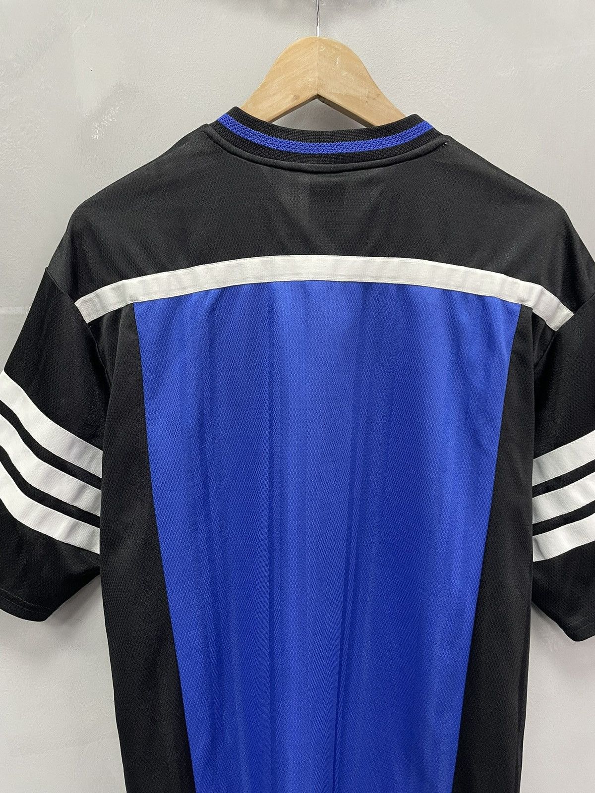Adidas Adidas Vintage T-Shirt Blue west germany Y2K style Soccer Size US L / EU 52-54 / 3 - 9 Thumbnail