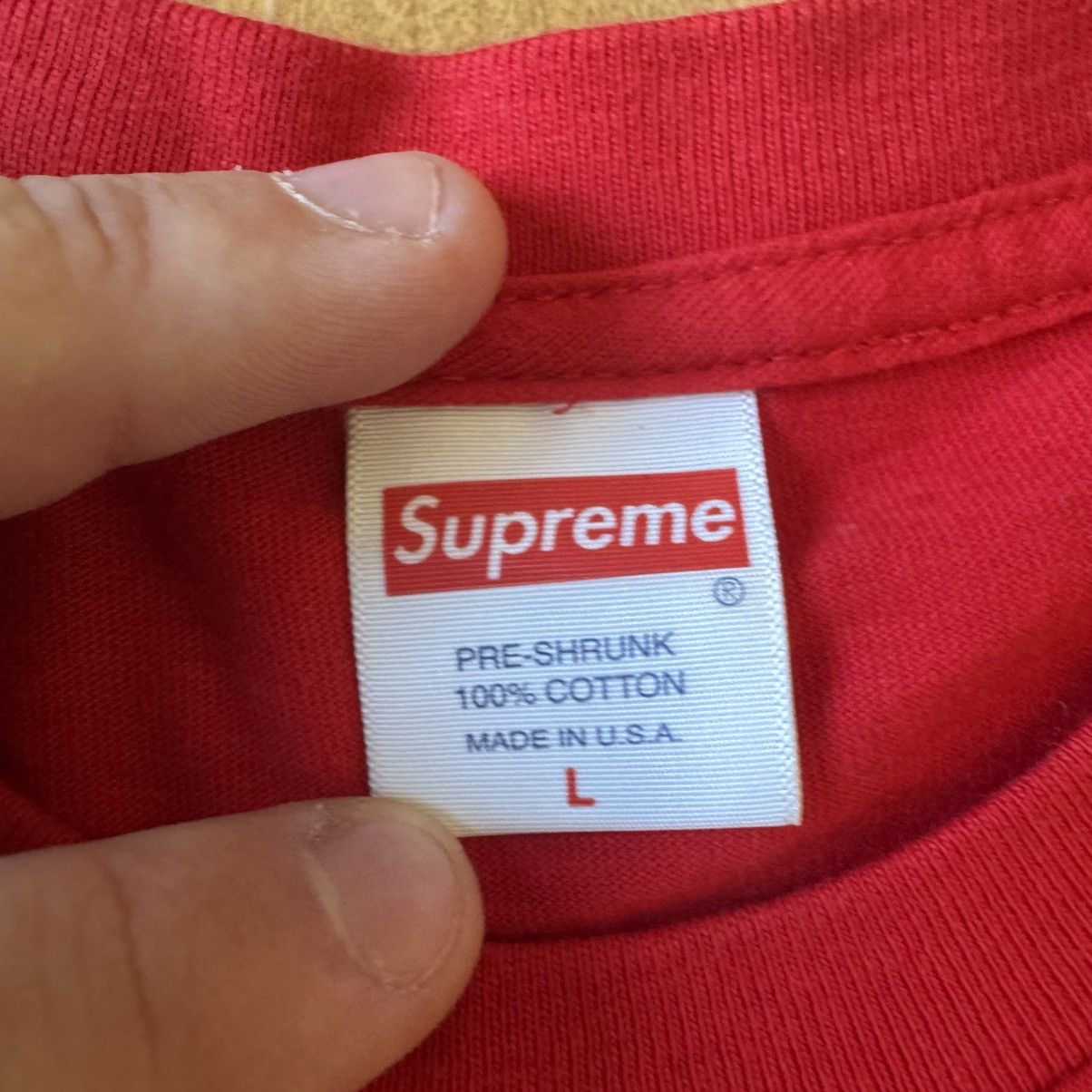 Supreme Supreme reaper tee Size US L / EU 52-54 / 3 - 5 Thumbnail