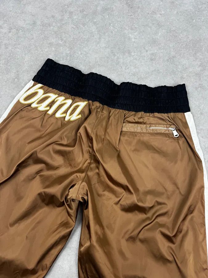 Dolce & Gabbana AW2005 Dolce & Gabbana Green Nylon Boxing Track Pants Size US 31 - 7 Thumbnail