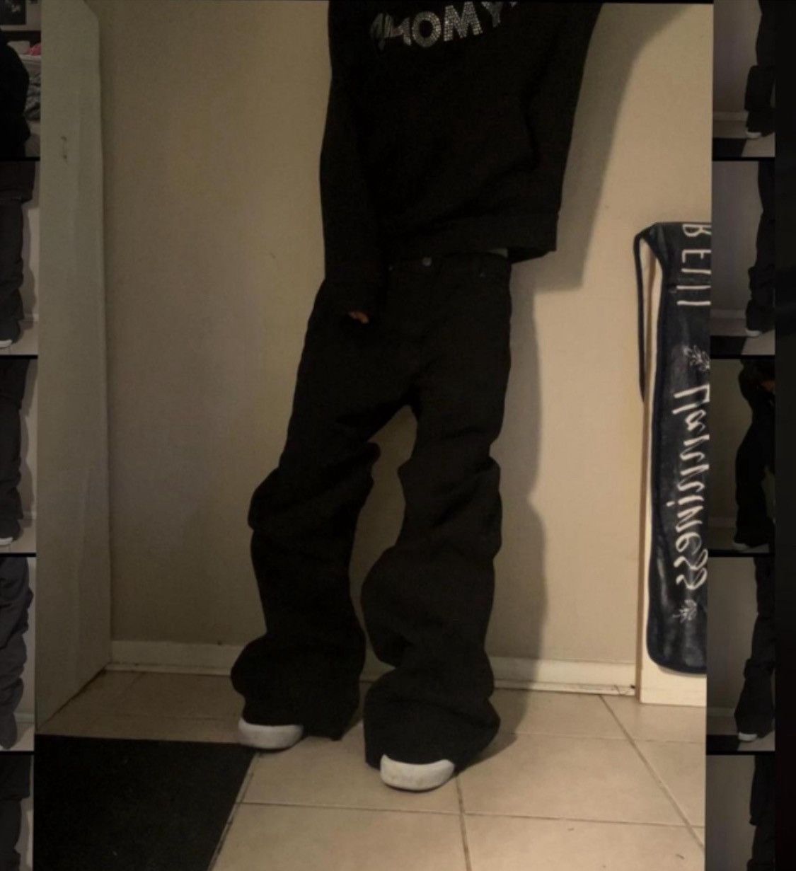 Other Black Flared jeans Size US 36 / EU 52 - 2 Thumbnail