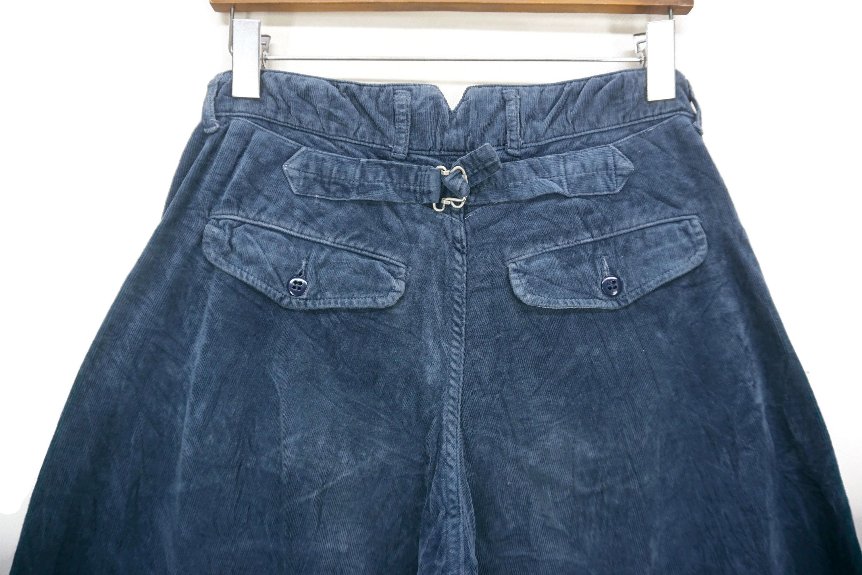 Japanese Brand Domingo Pants Size W29xL25.5 Baggy Cropped Corduroy Jorts Size US 28 / EU 44 - 7 Thumbnail
