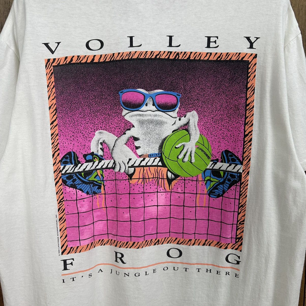 Vintage Vintage Volley Frog 90s Tshirt A774 Size US L / EU 52-54 / 3 - 2 Thumbnail