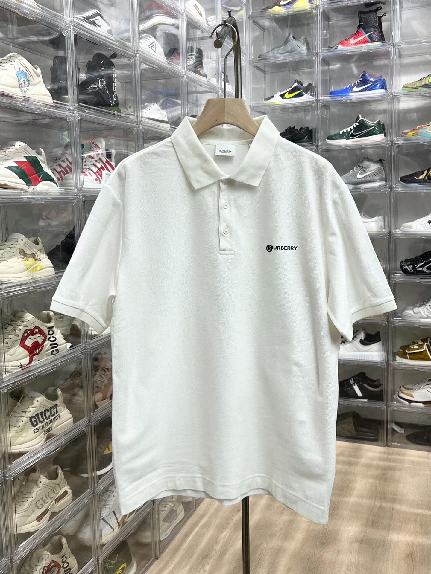 Burberry Burberry Printed Polo xl Men Size US XL / EU 56 / 4 - 1 Thumbnail