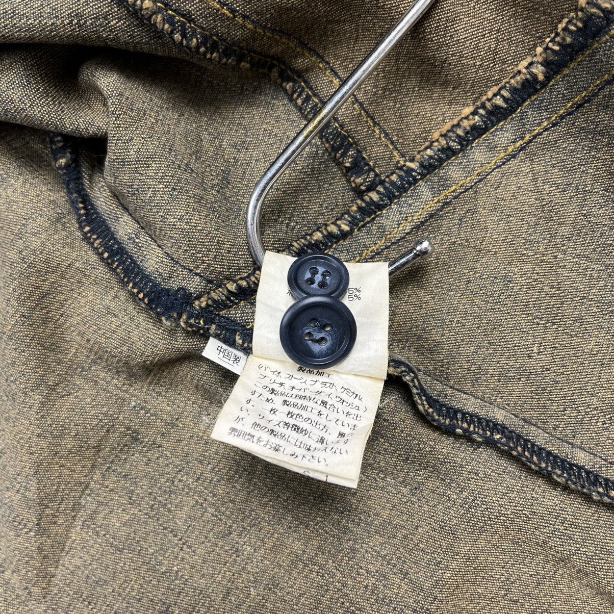 Tornado Mart Tornado Mart panelled mudwash denim jacket lgb vkei style Size US M / EU 48-50 / 2 - 8 Thumbnail