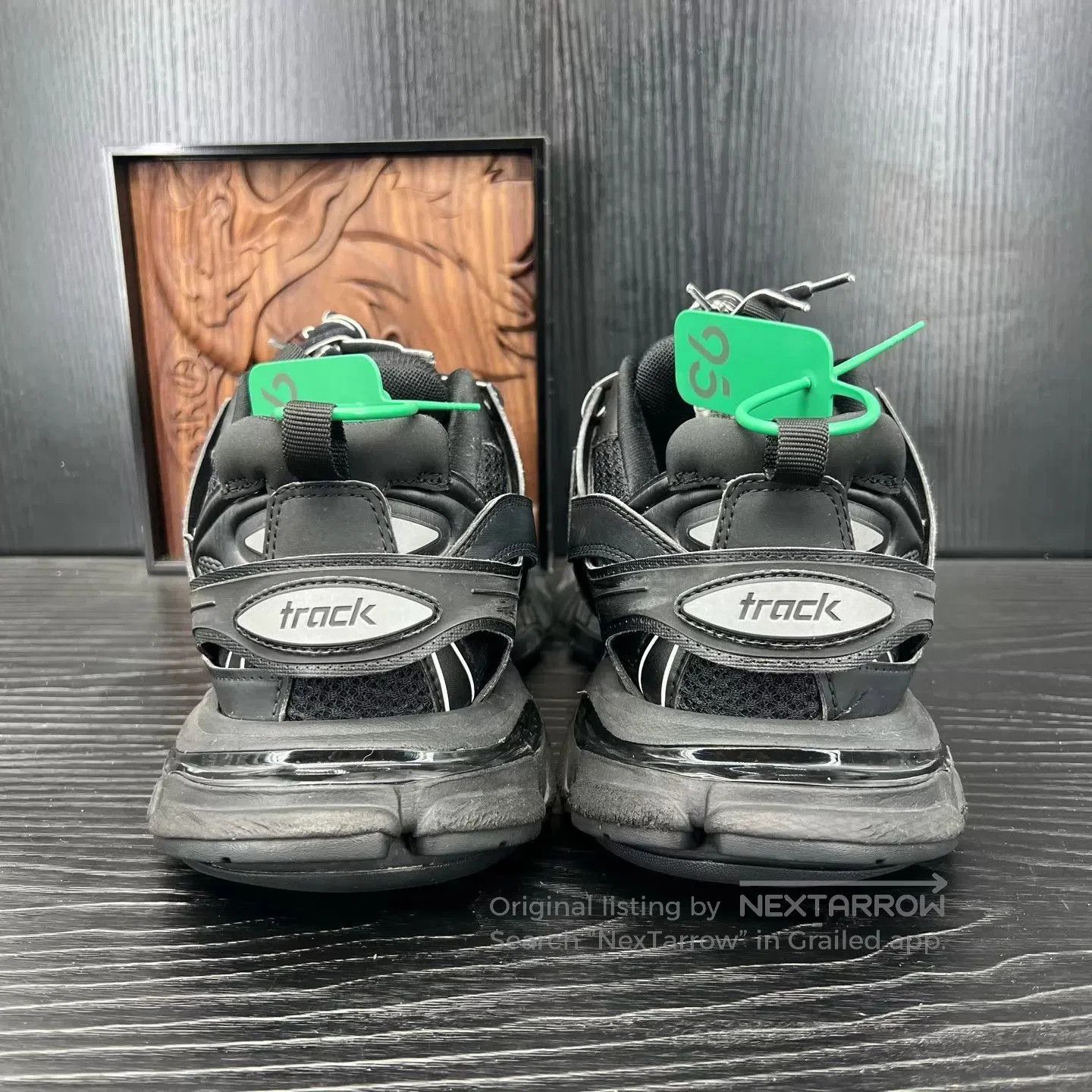 Balenciaga Black Chunky Lowtop Sneakers Size 10. Size US 10 / EU 43 - 5 Thumbnail