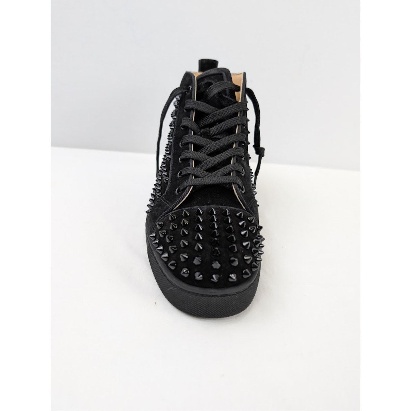 Christian Louboutin o1rshd1 Louis Orlato Flat Sneakers in Black Size US 8 / EU 41 - 15 Thumbnail