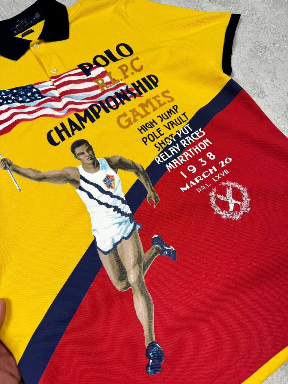 Polo Ralph Lauren Polo Ralph Lauren R.L.P.C. Championship Games 1938 Size М Size US M / EU 48-50 / 2 - 4 Thumbnail