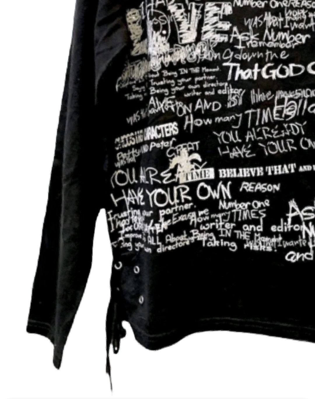 If Six Was Nine × Japanese Brand × Le Grande Bleu (L.G.B.) J- Honey - Line up Poem Long sleeve Size S / US 4 / IT 40 - 3 Thumbnail