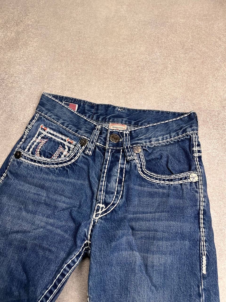 True Religion Vintage True Religion Chief Keef Style Baggy Jeans Y2K 29 Size US 29 - 5 Thumbnail