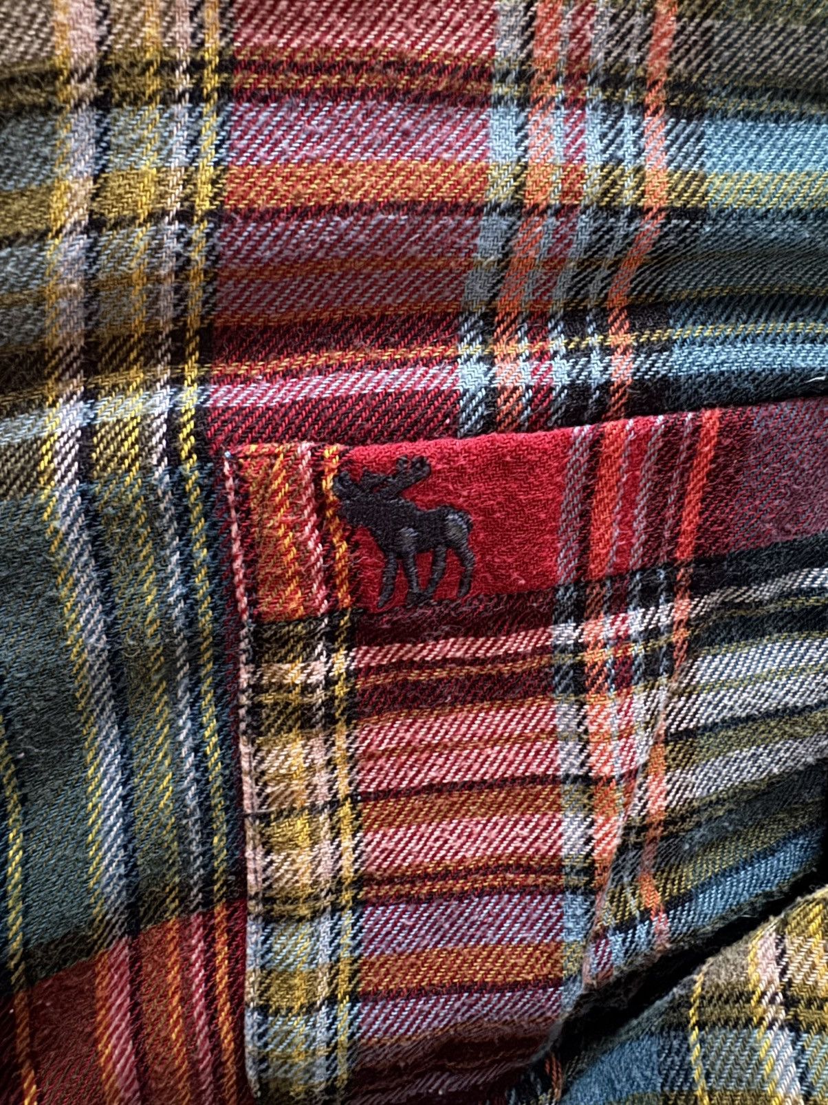 Abercrombie & Fitch ABERCOMBIE & FITCH QUALITY FLANNEL BUTTON UP SHIRT Size US M / EU 48-50 / 2 - 3 Thumbnail