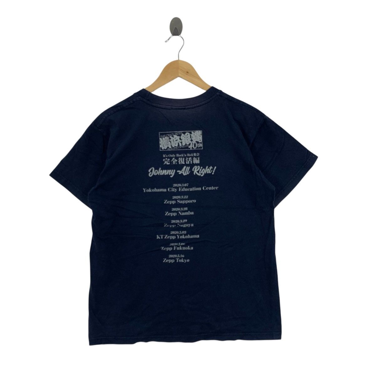 Japanese Brand THE CRAZY RIDER Rolling Special 40th Japanese Band Tshirt Size US M / EU 48-50 / 2 - 2 Thumbnail