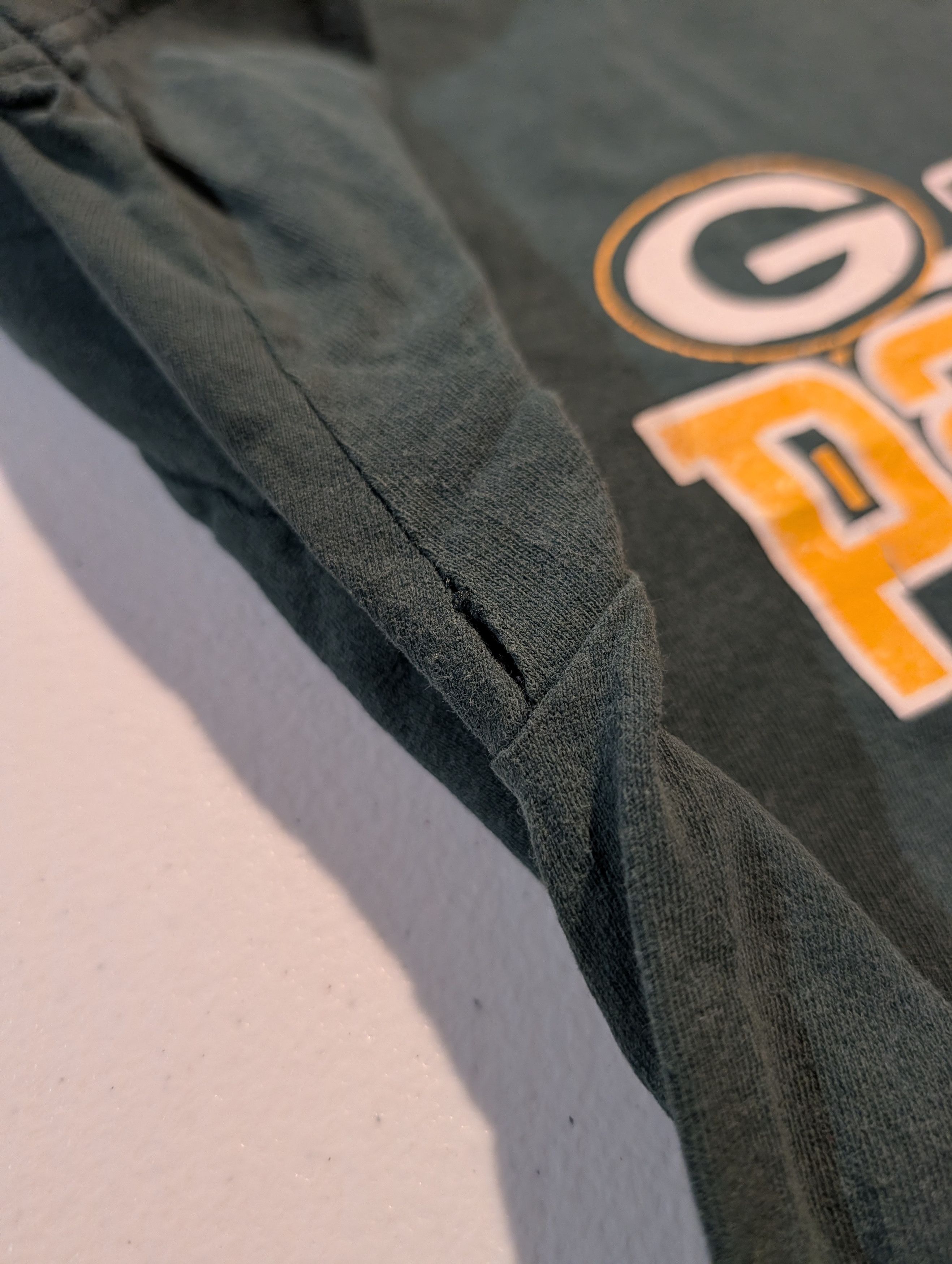 NFL Vintage 90s Green Bay Packers NFL Football Logo 7 T-Shirt Size US XL / EU 56 / 4 - 7 Thumbnail