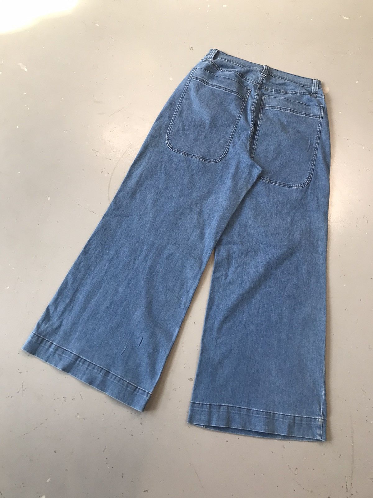 Vintage Vintage Aphrodite flared baggy fit denim Size US 30 / EU 46 - 7 Thumbnail