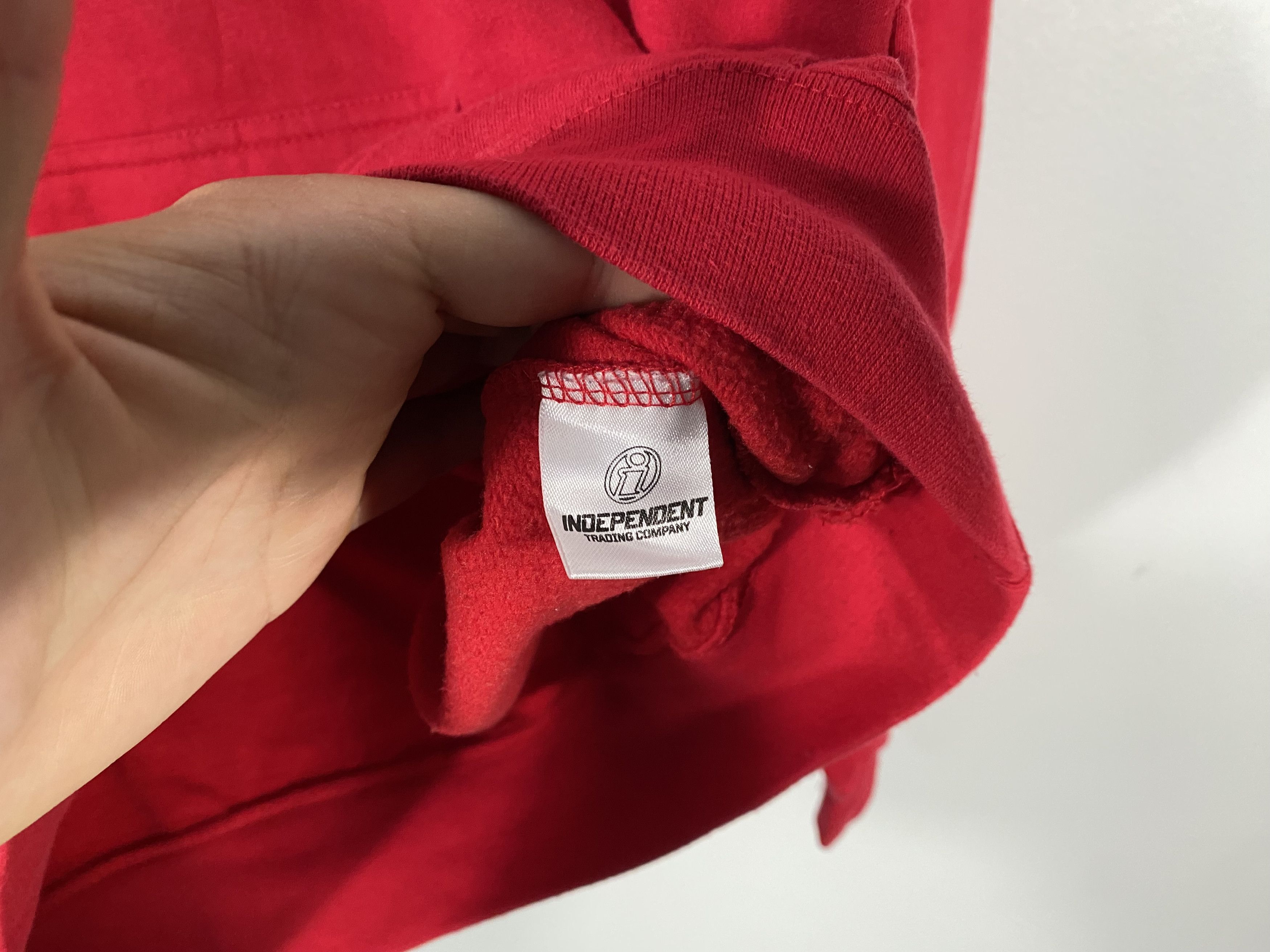 Anti Social Social Club Anti Social Social Club Goodbye Motion graphic hoodie red Size US M / EU 48-50 / 2 - 5 Thumbnail