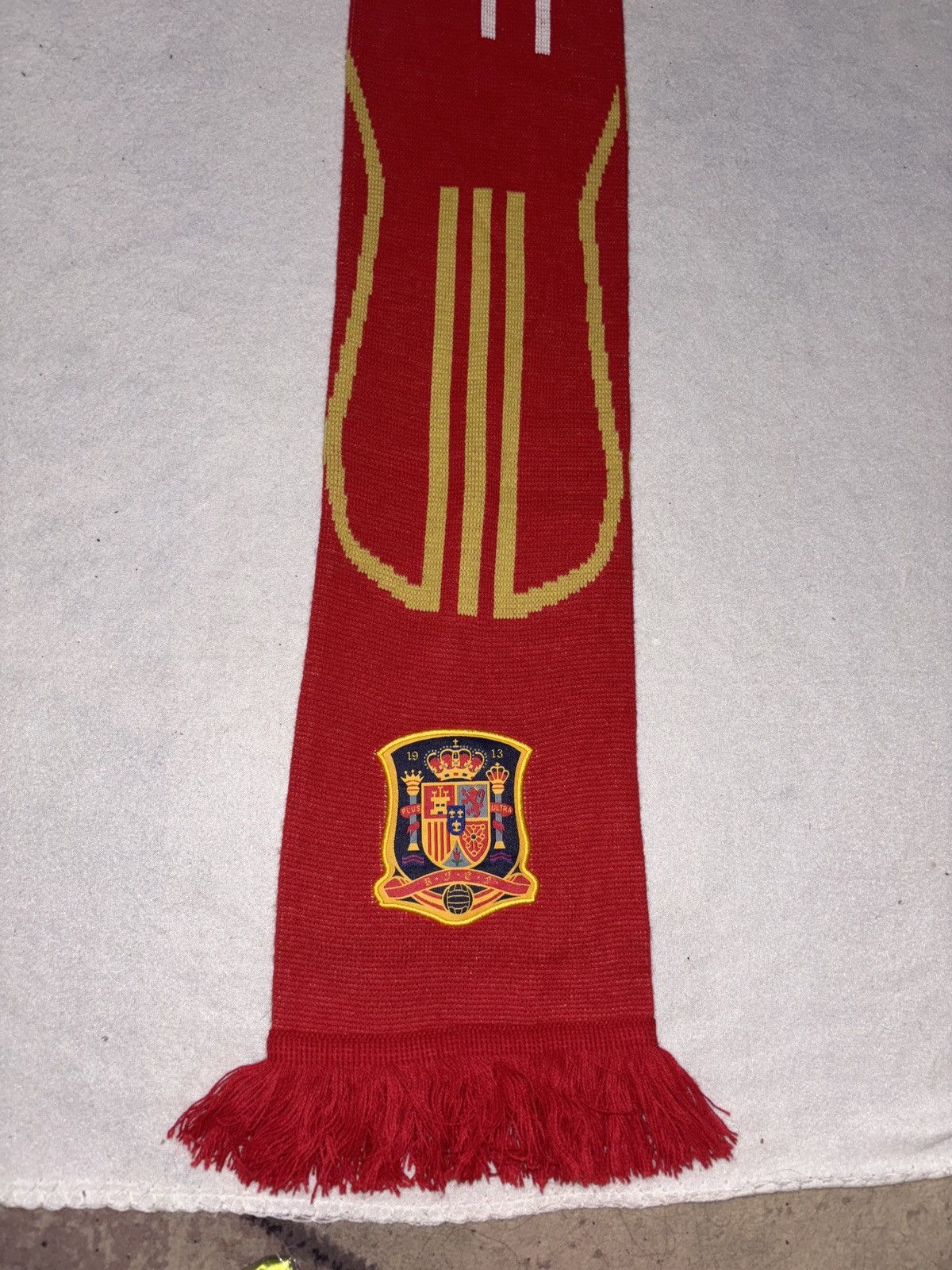Adidas Adidas Spain National Team Fan Scarf Football Vintage Size ONE SIZE - 9 Thumbnail
