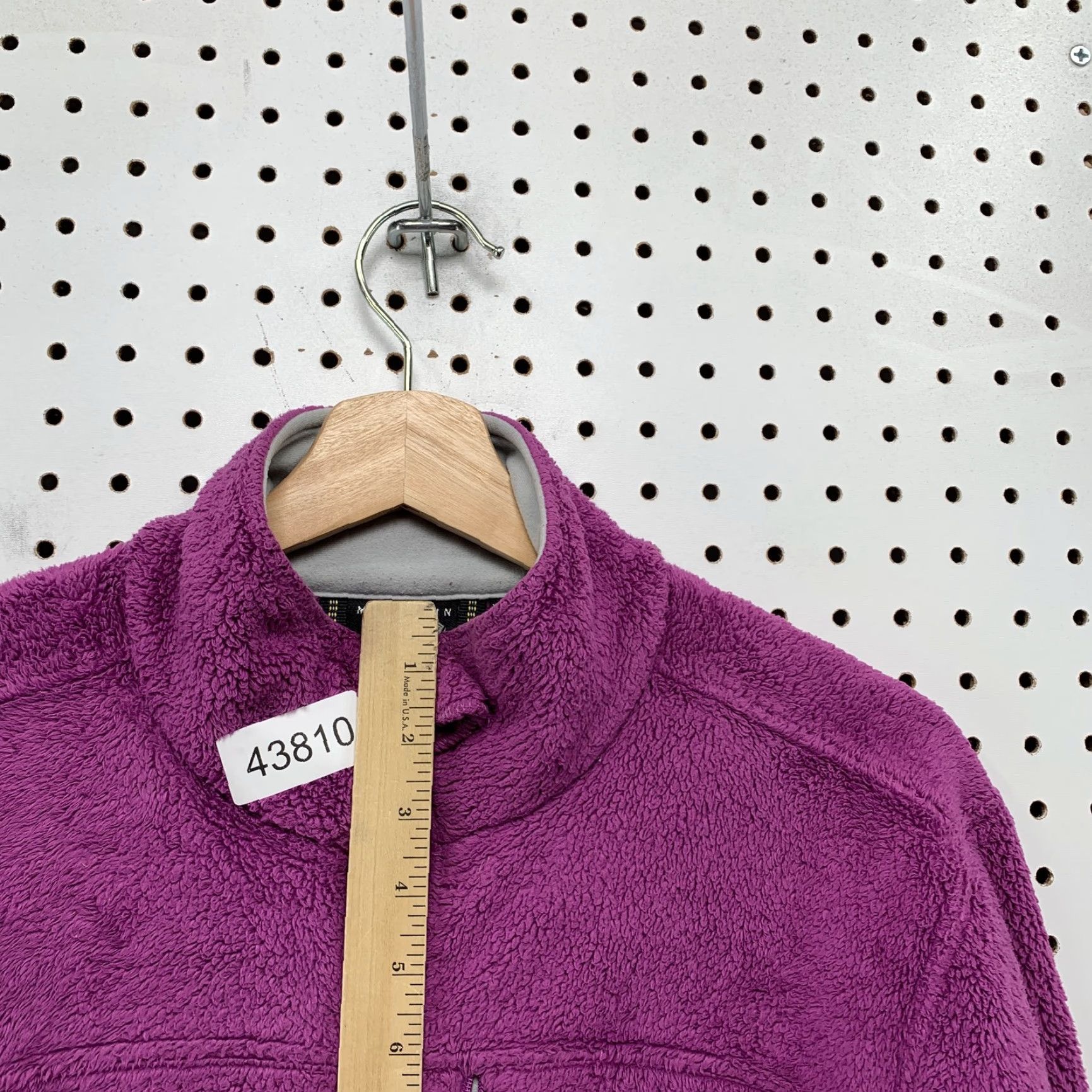 Mountain Hardwear Mountain Hardwear Pyxis Purple Jacket Women M Fleece Sherpa Outdoor Size M / US 6-8 / IT 42-44 - 7 Thumbnail