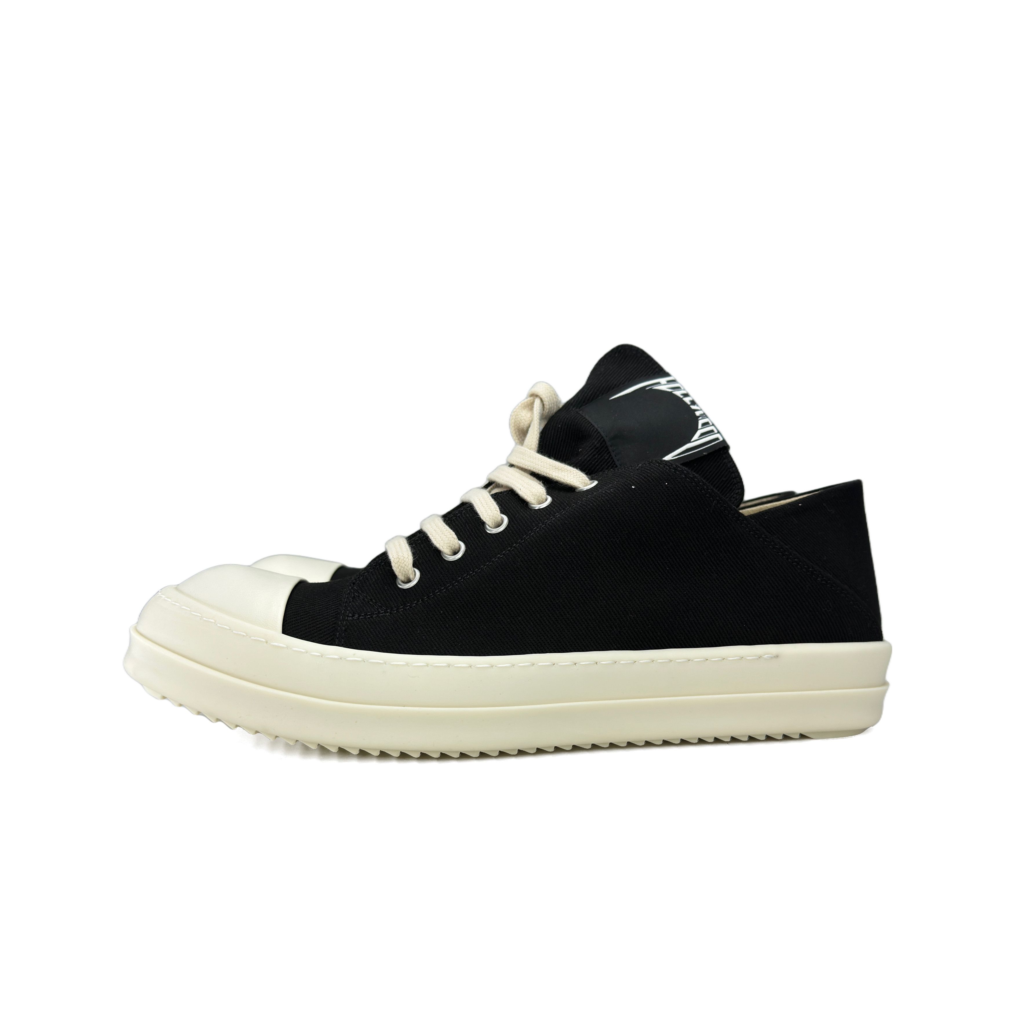 Rick Owens Drkshdw Rick Owens DRKSHDW Canvas Low-Top Sneakers Size 10 Size US 10 / EU 43 - 1 Thumbnail
