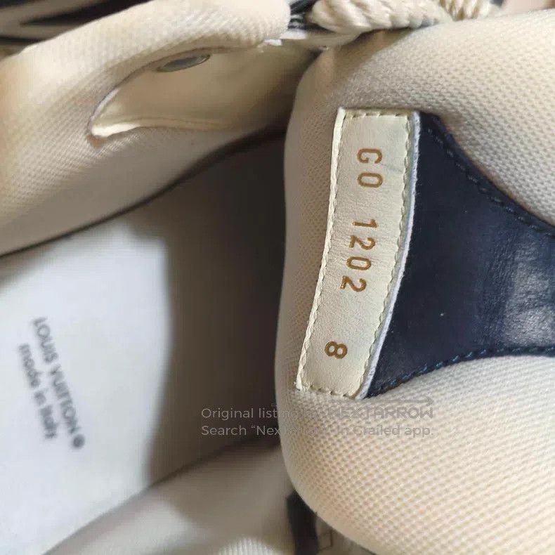 Louis Vuitton Louis Vuitton SKATE Blue White shoes Size US 8 / EU 41 - 7 Thumbnail