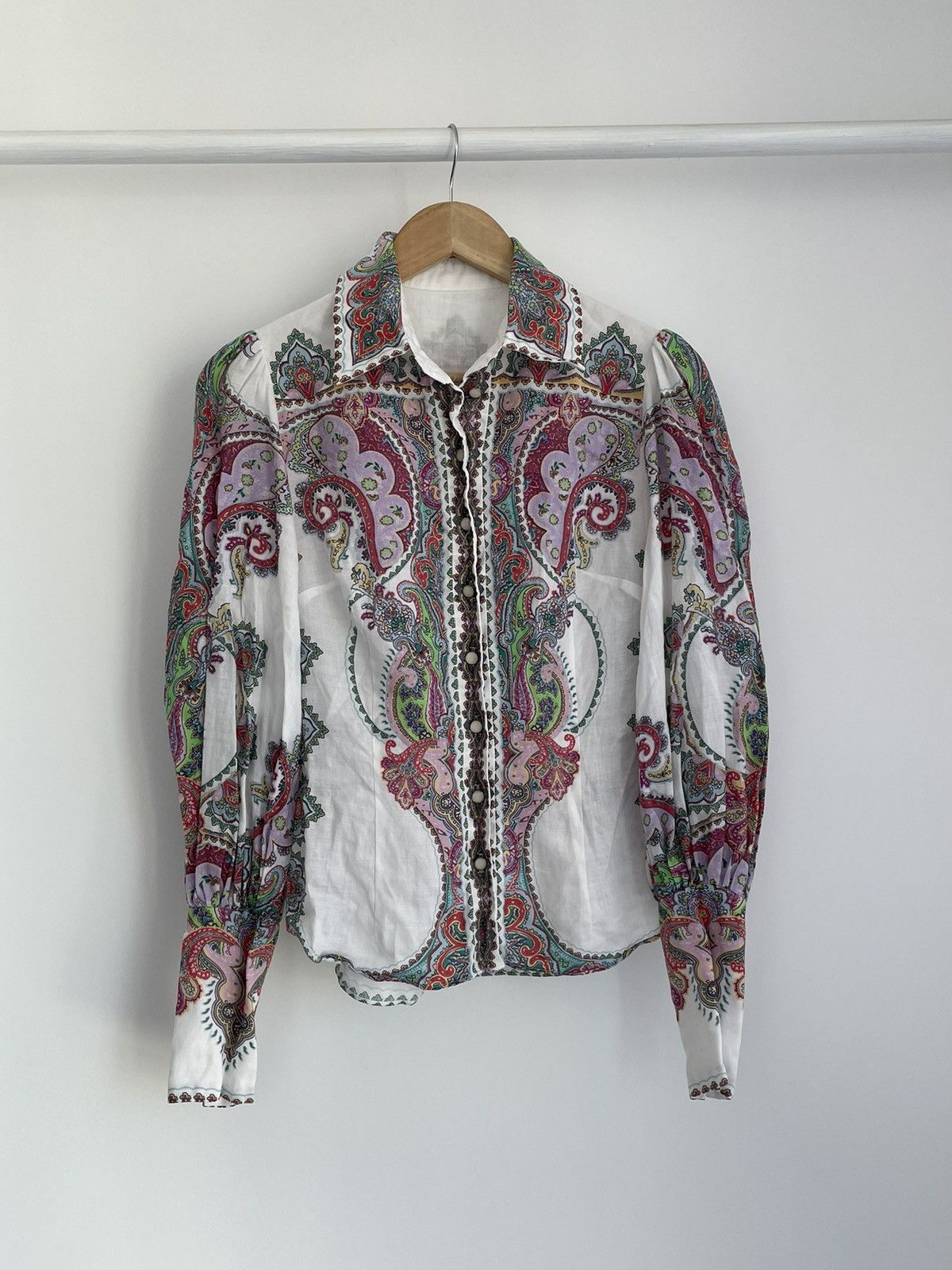 Luxury Zimmermann Zimmermann Ninety Six Filigree Blouse Size 0 Grailed