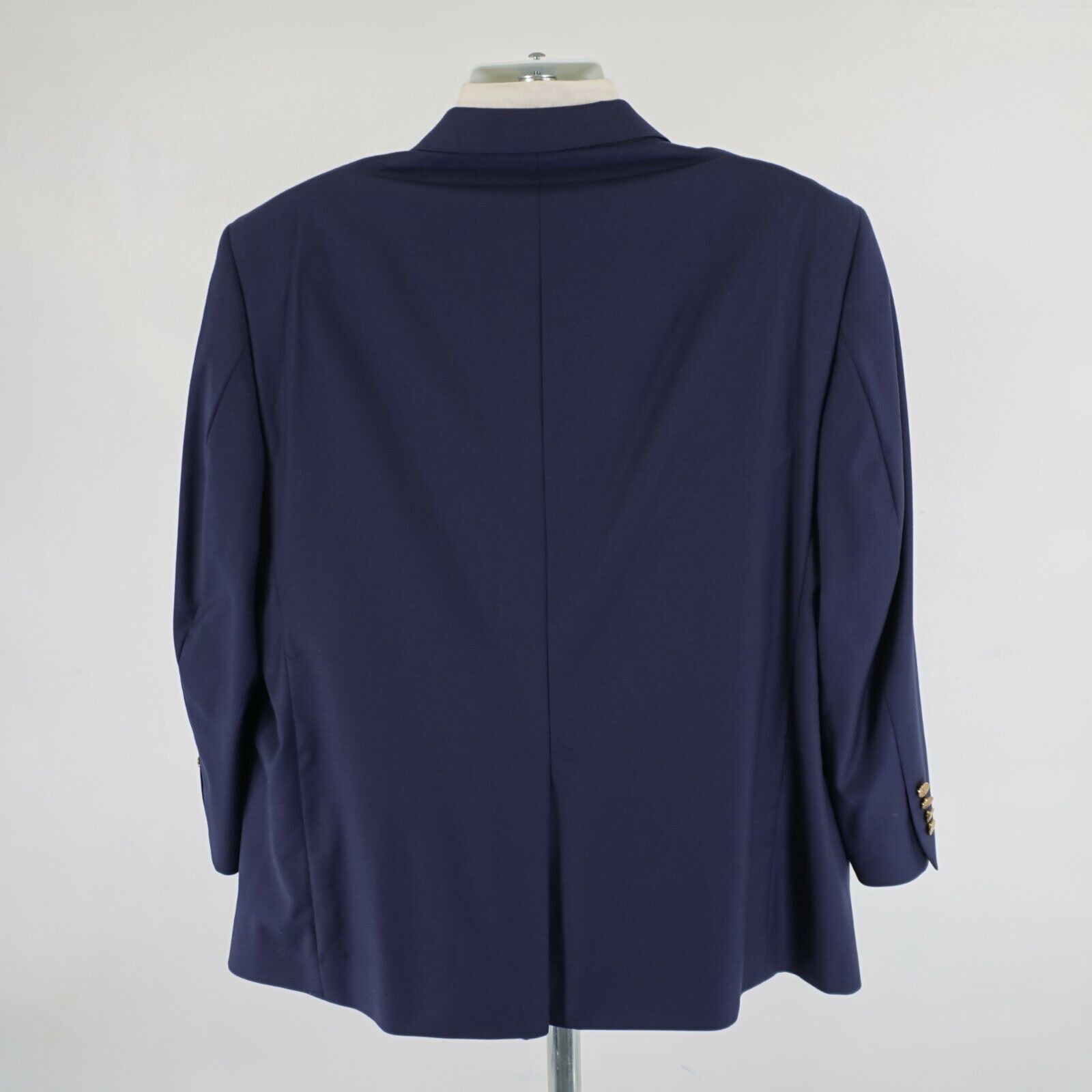 Jos. A. Bank Jos A Bank Signature Wool Blue 2 Gold Button Blazer 46R Tagg Size 46R - 6 Thumbnail