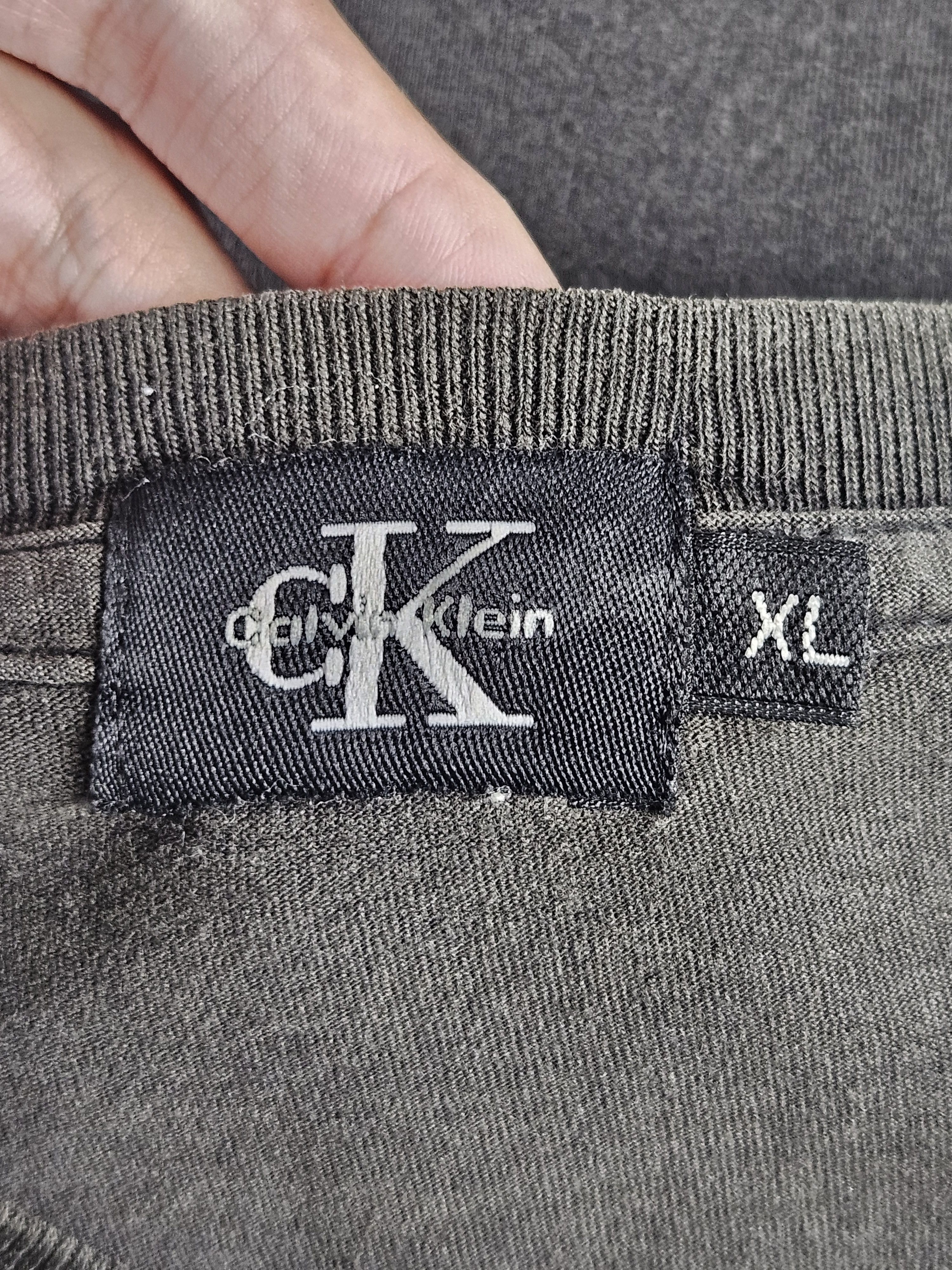 Calvin Klein Vintage 1990’s Archive Calvin Klein logo Art Shirt Size US XL / EU 56 / 4 - 4 Thumbnail