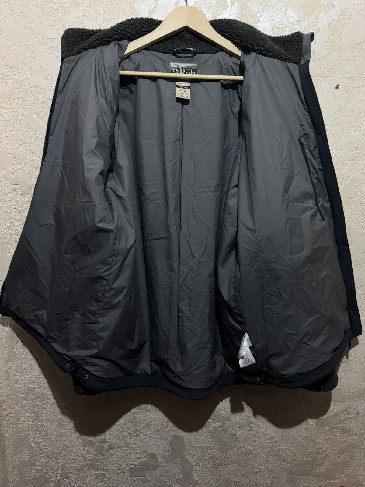 Rab Rab Mens Teddy Original Pile Thermal Warm Fleece Windproof Size US L / EU 52-54 / 3 - 18 Thumbnail