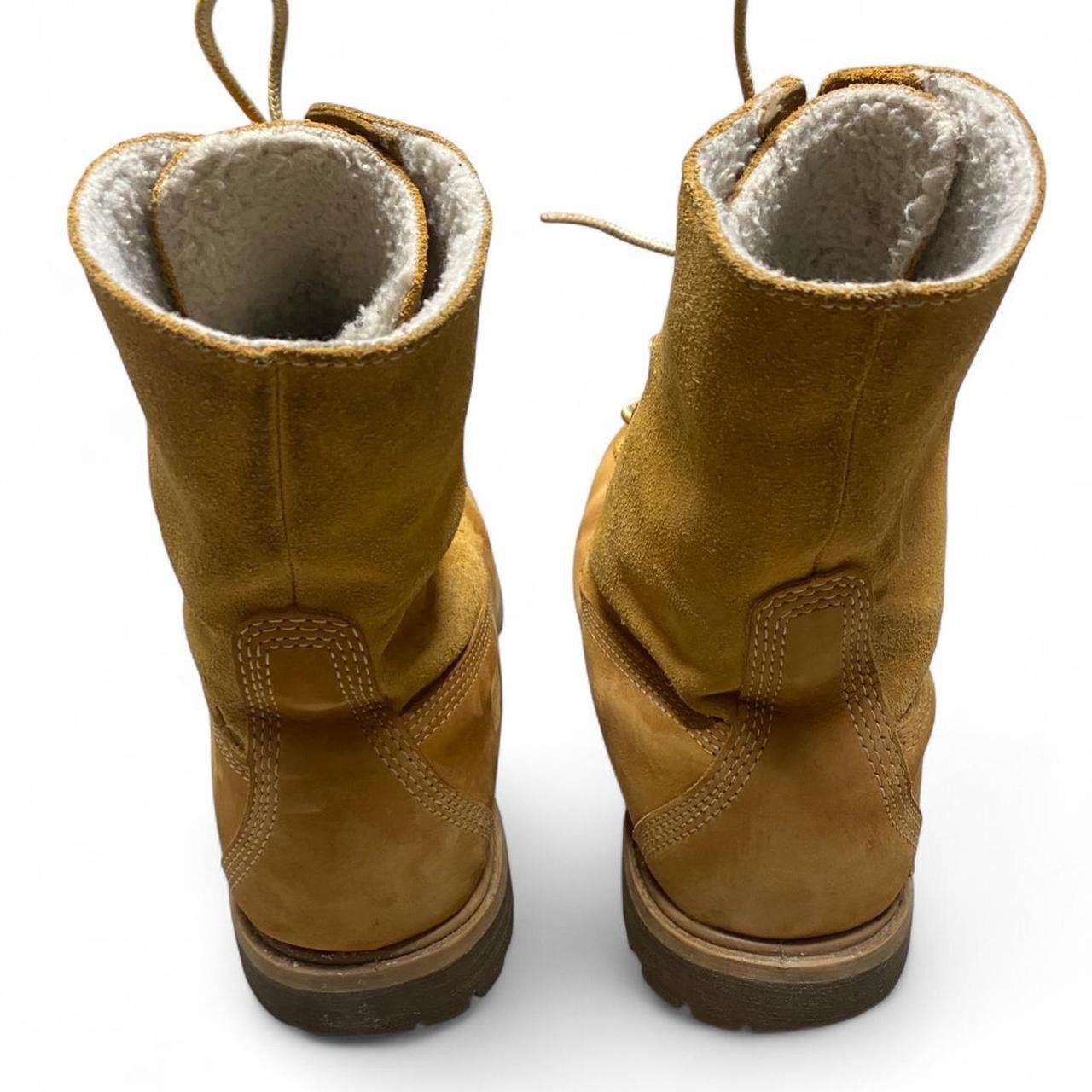 Timberland Timberland Beige fleece lined high top boots Size US 9 / EU 42 - 4 Thumbnail