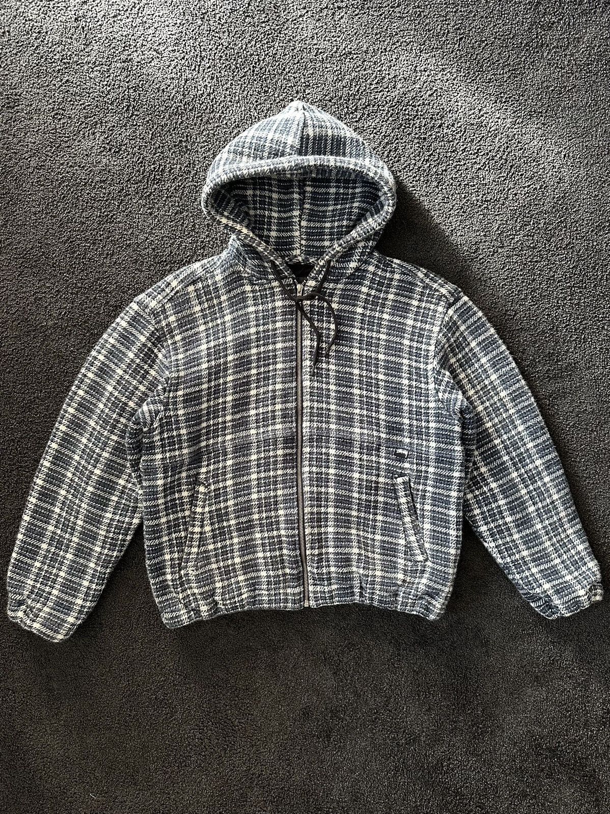 Stussy Stussy Plaid Hooded Worker Jacket | Grailed Stussy Stussy Plaid Hooded Worker Jacket | Grailed