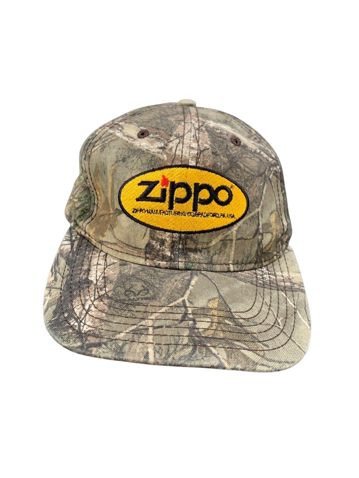 2000s Realtree Zippo Cap