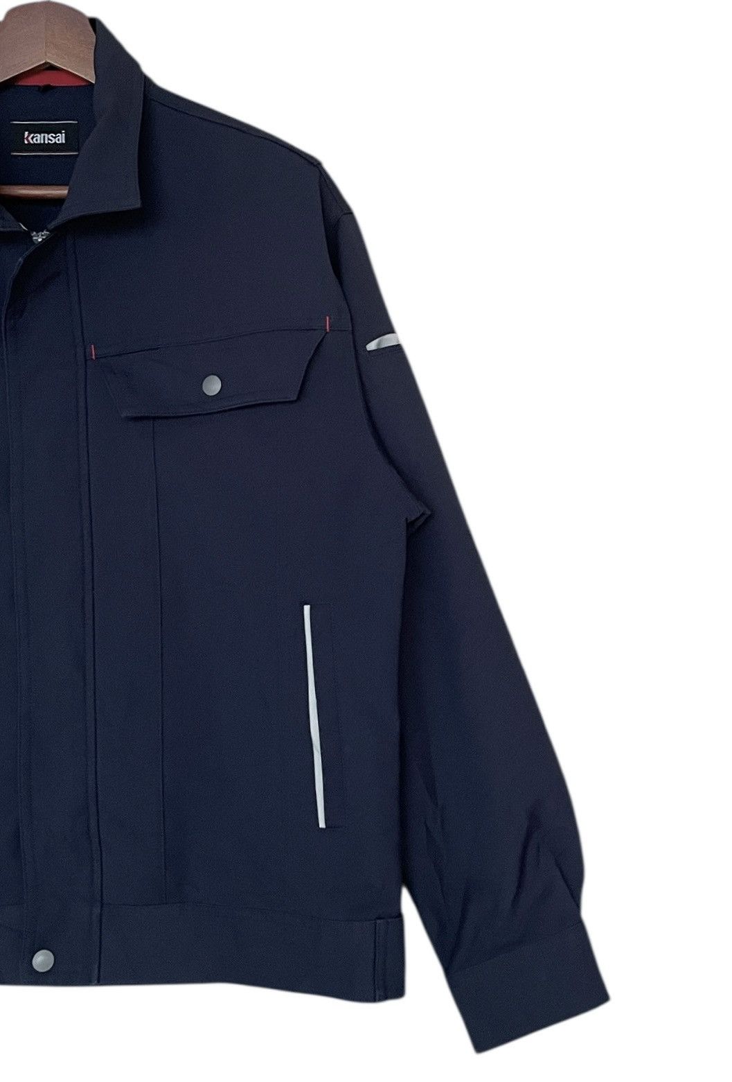 Kansai Yamamoto Vintage Japanese Brand Kansai Yamamoto Workwear Jacket 1990s Size US L / EU 52-54 / 3 - 4 Thumbnail