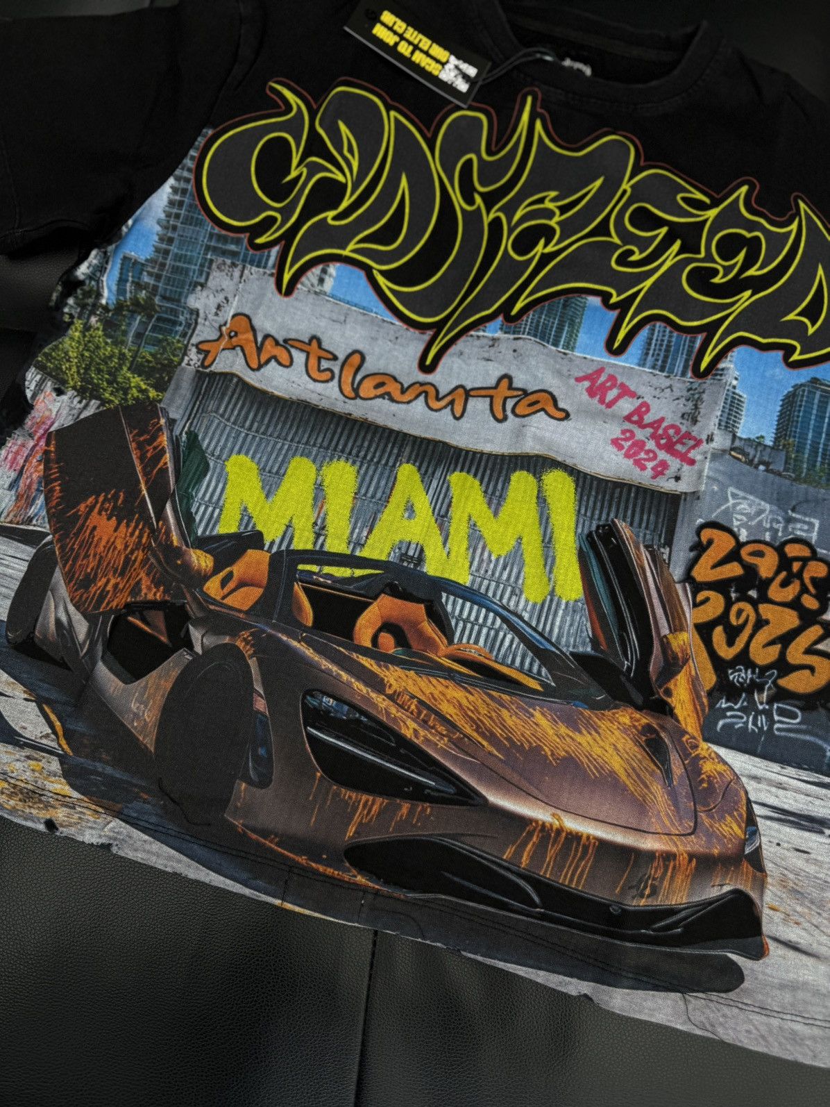 Godspeed Godspeed Miami Lambo Tee Shirt Size Large (NEW) Size US L / EU 52-54 / 3 - 2 Thumbnail