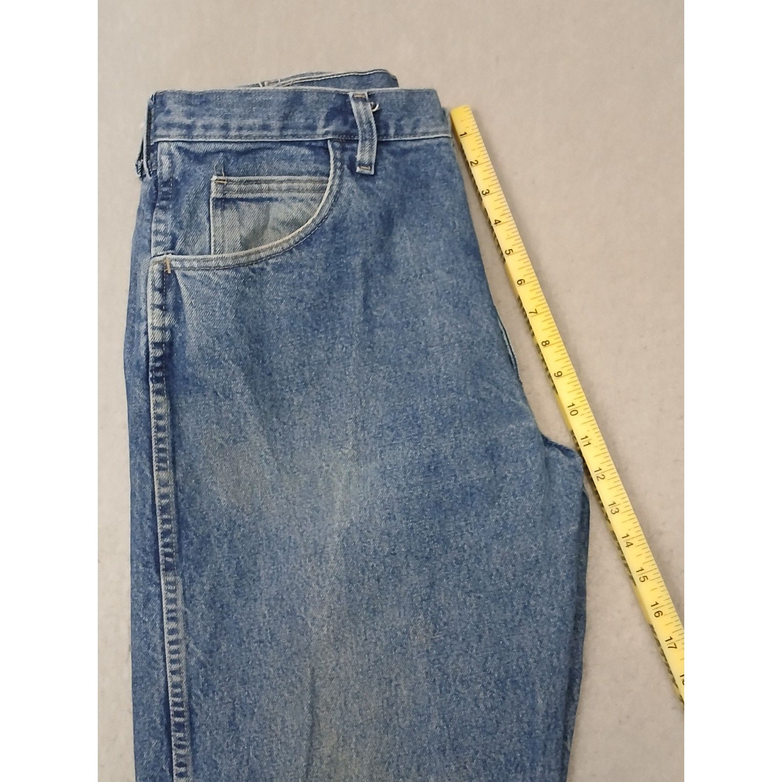 Bulwark Bulwark (36x34) Flame-Resistant Straight Blue Denim Jeans Size US 36 / EU 52 - 6 Thumbnail