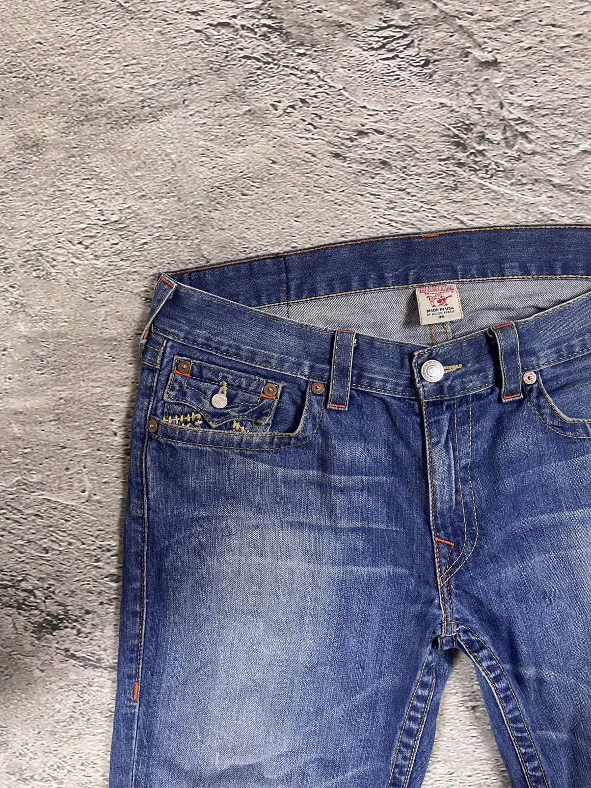 True Religion True Religion jeans vintage straight denim pants straight Size US 36 / EU 52 - 7 Thumbnail