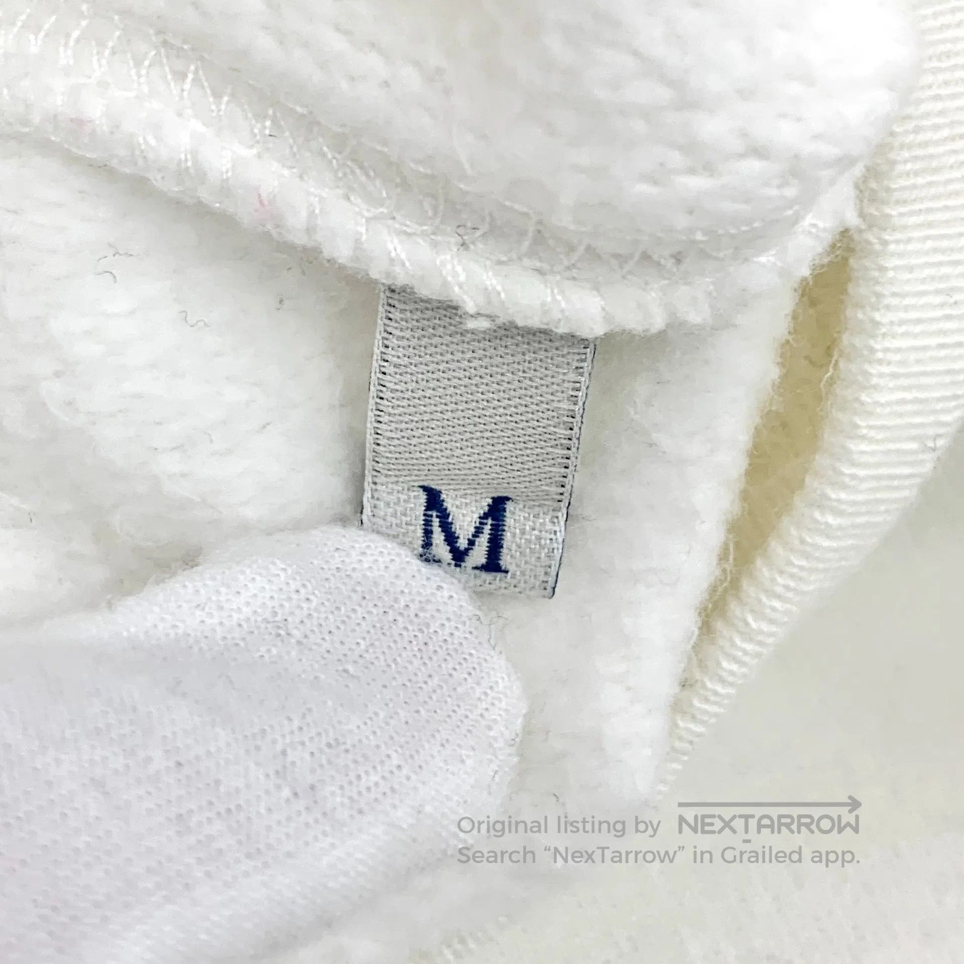 Moncler Moncler White Logo Patch Cotton Round Neck Long-sleeve Swe Size US M / EU 48-50 / 2 - 7 Thumbnail