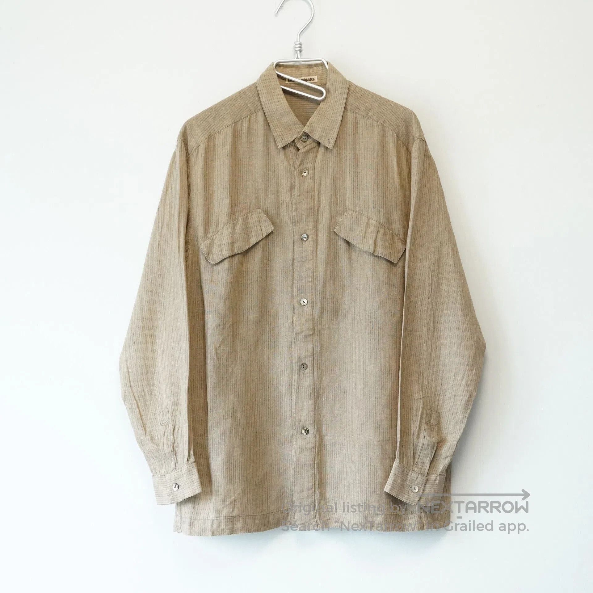 Issey Miyake Issey Miyake Linen Pocket Shirt. Size US M / EU 48-50 / 2 - 1 Thumbnail
