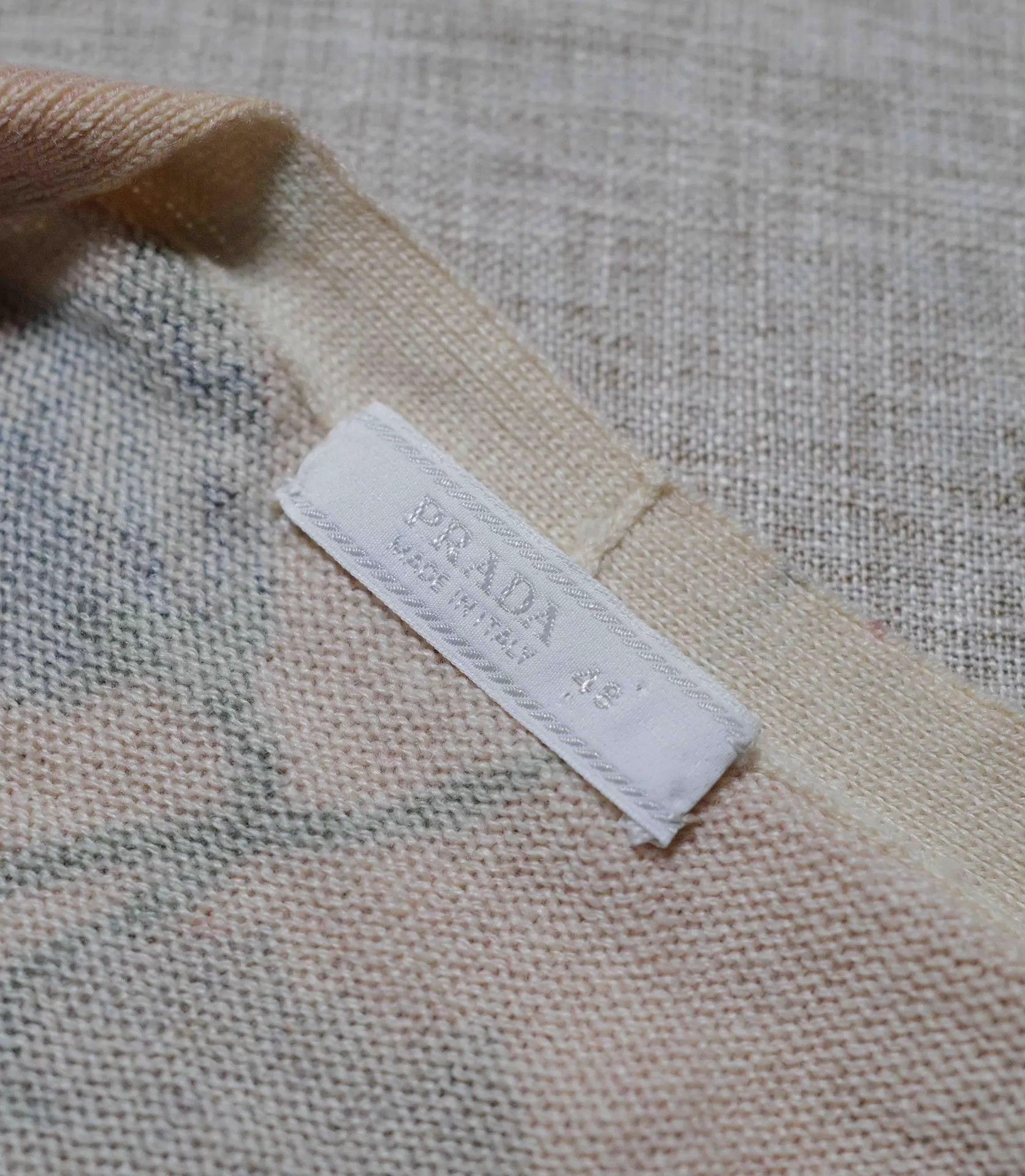Prada Prada Vintage Floral Print Ombre Cashmere Cardigan Size XL / US 12-14 / IT 48-50 - 4 Thumbnail