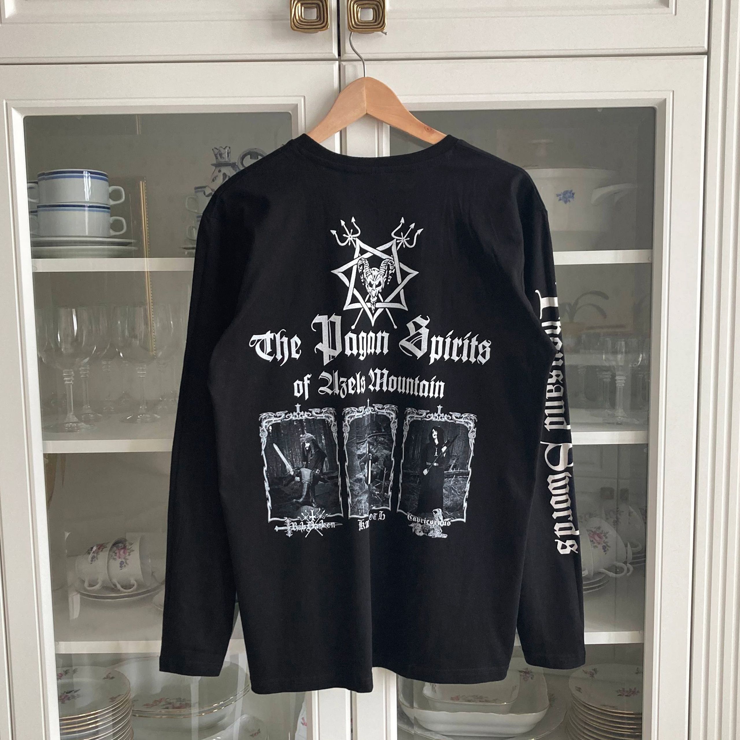 Band Tees Long Sleeve Graveland - Thousand Swords - Black metal Size US XL / EU 56 / 4 - 5 Thumbnail