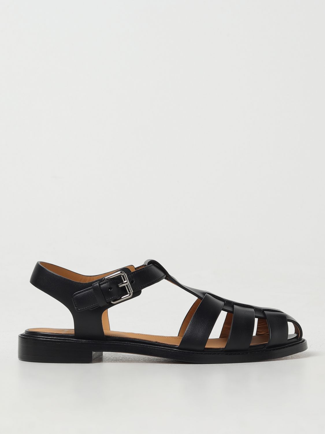 image of Churchs Church's Flat Shoes Woman Black, Women's (Size 9)