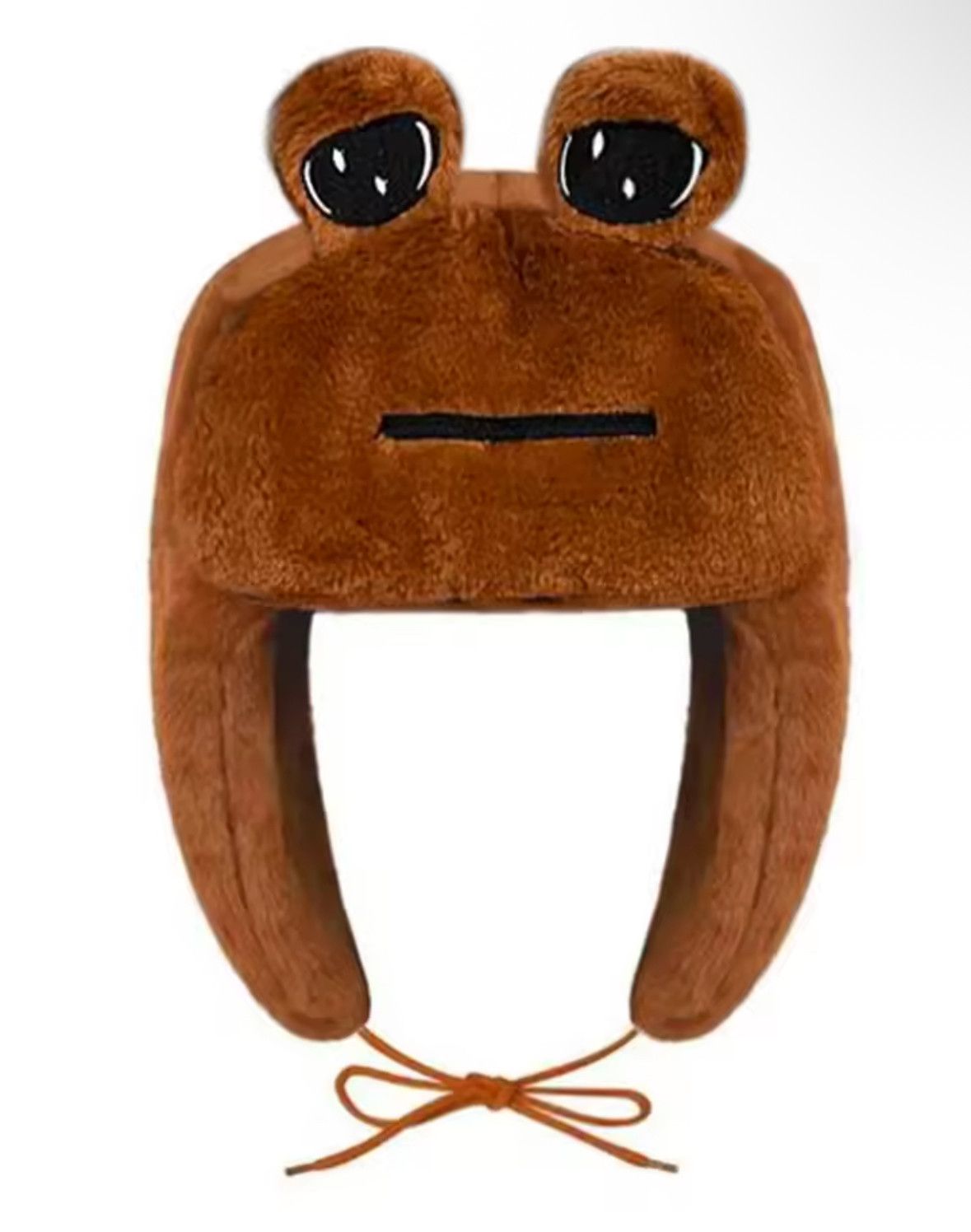 Japanese Brand Y2K Pet Alien Pou Plush Ushanka Brown Autumn Winter Warm Hat Size ONE SIZE - 1 Thumbnail