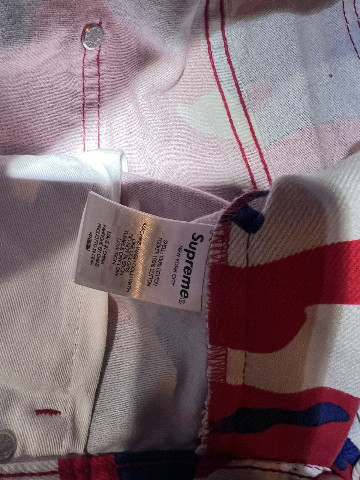 Supreme Supreme cutoff double knee denim painter short Size US 32 / EU 48 - 4 Thumbnail