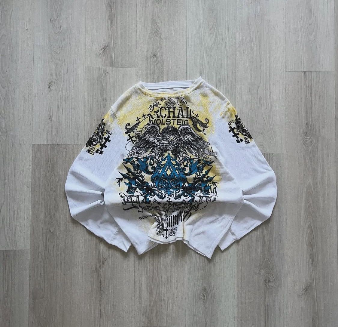 Affliction Y2k longsleeve affliction Size US L / EU 52-54 / 3 - 2 Thumbnail