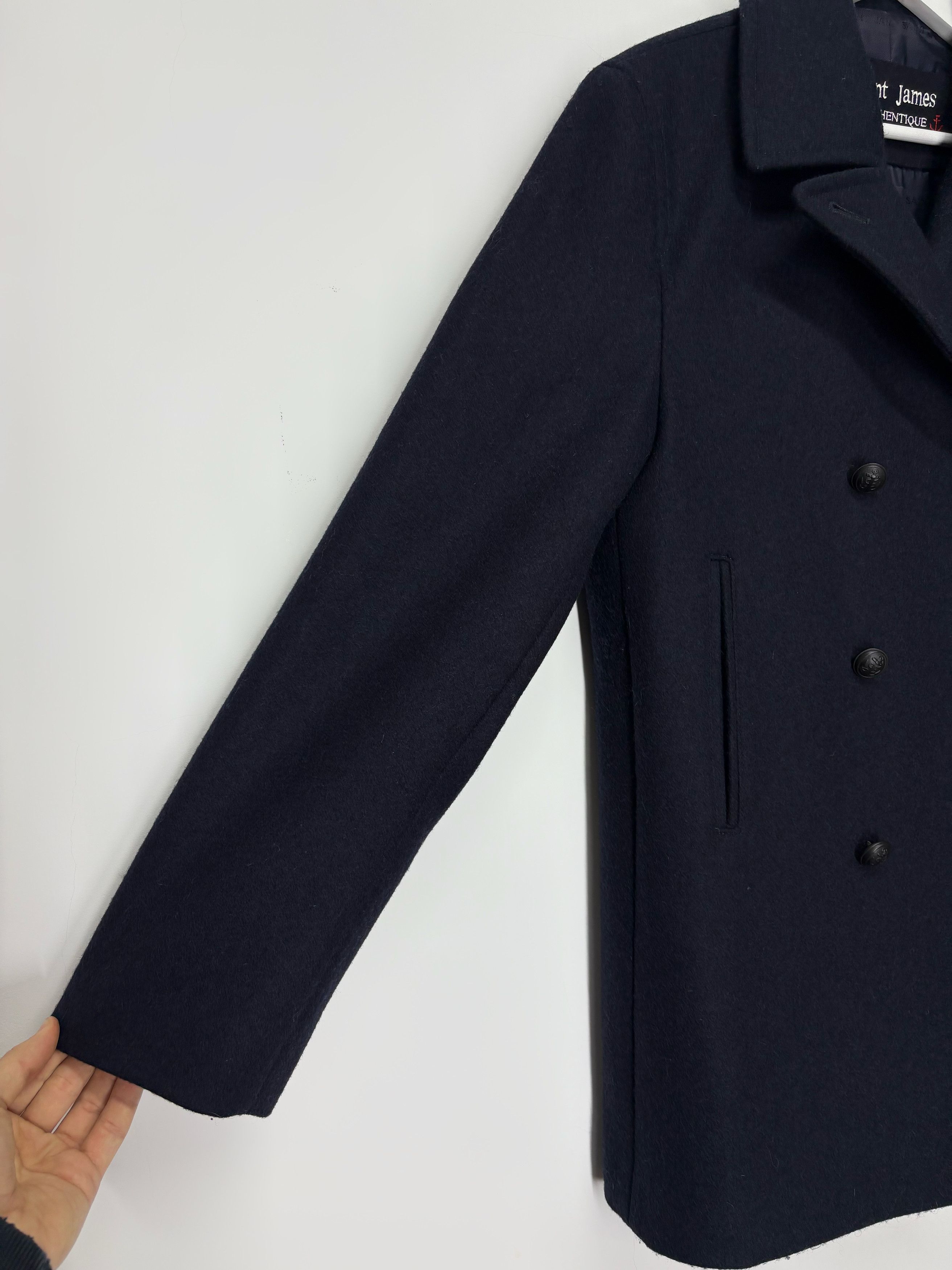 Saint James Saint James Galion Marine Officer Peacoat Double Breasted Size US S / EU 44-46 / 1 - 12 Thumbnail