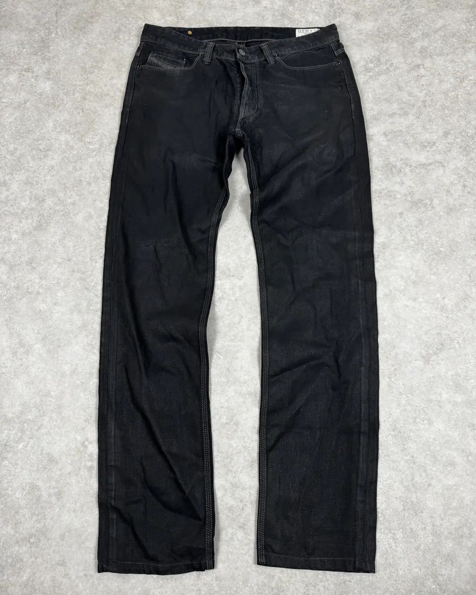 Diesel Diesel Black Obscure Slim Denim Jeans Size US 33 - 1 Thumbnail