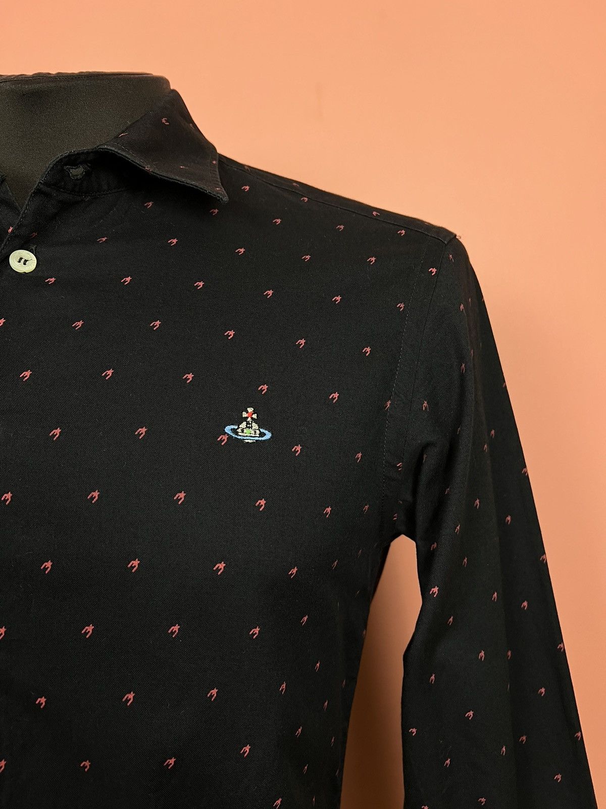 Vivienne Westwood Vivienne Westwood shirt button ups luxury logo Size US S / EU 44-46 / 1 - 2 Thumbnail
