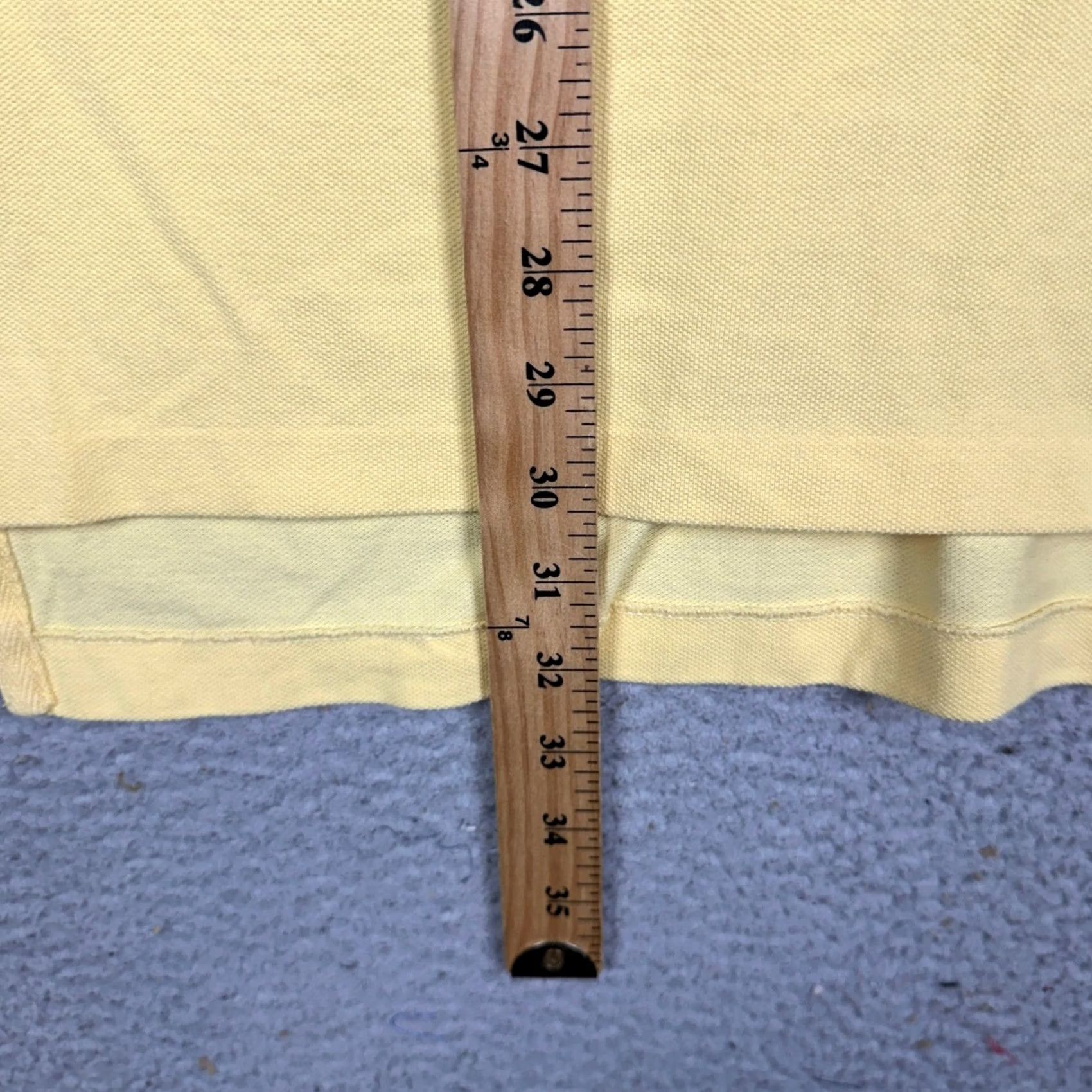 Polo Ralph Lauren Polo Ralph Lauren Polo Shirt Mens Large Yellow Short Sleeve Size US L / EU 52-54 / 3 - 7 Thumbnail