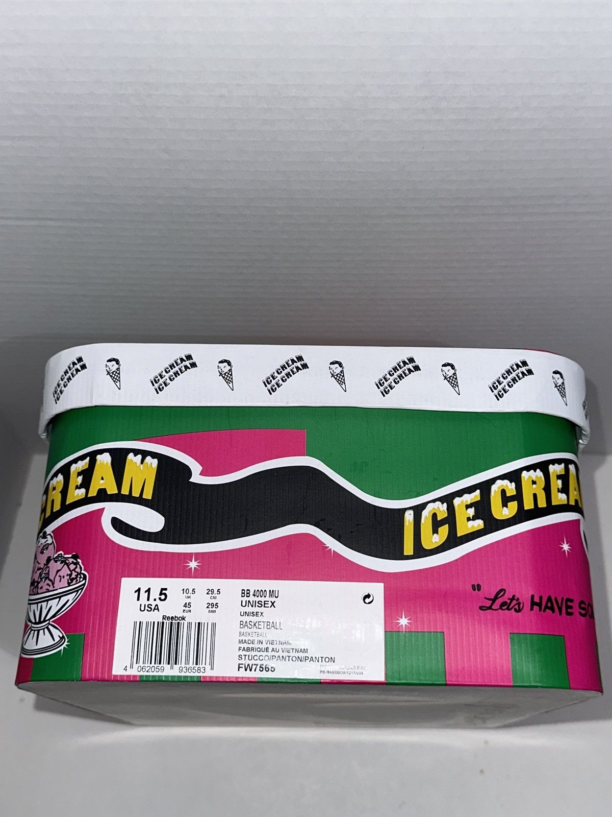Billionaire Boys Club BBC Ice Cream X Reebok BB 4000 Diamonds & Dollars DS US11.5 Size US 11.5 / EU 44-45 - 9 Thumbnail