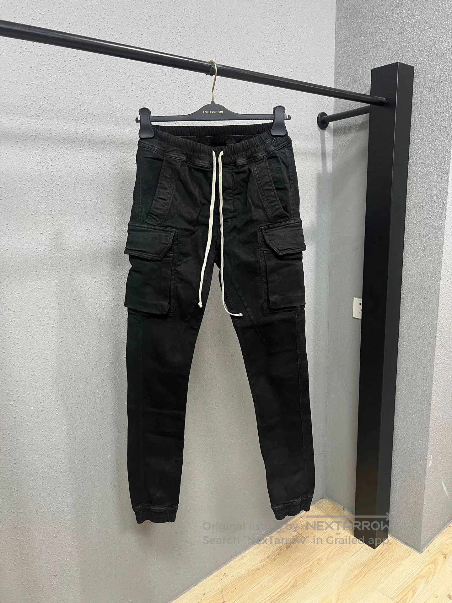 Rick Owens rick owens waxed cargo pants size s. Size US 26 / EU 42 - 1 Thumbnail