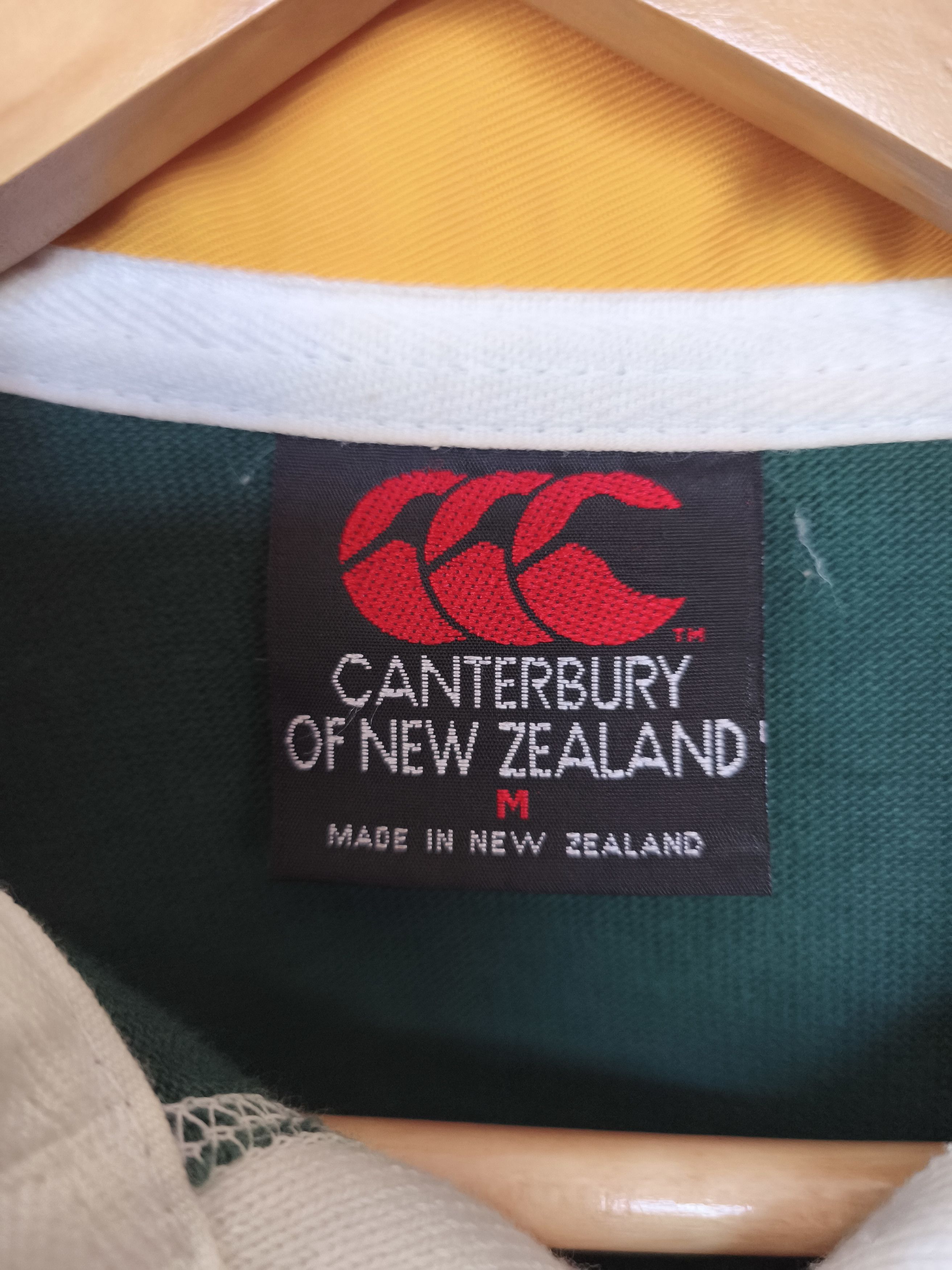 Canterbury of New Zealand 🔥Rare🔥Vintage 1995 World Cup Rugby Champion South Africa Size US L / EU 52-54 / 3 - 10 Thumbnail